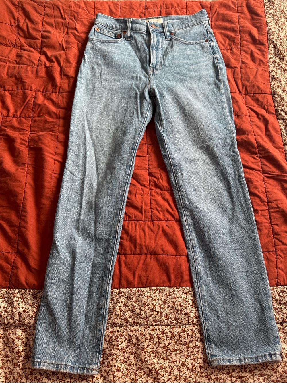 Light Blue Women's Madewell Perfect Vintage Jeans